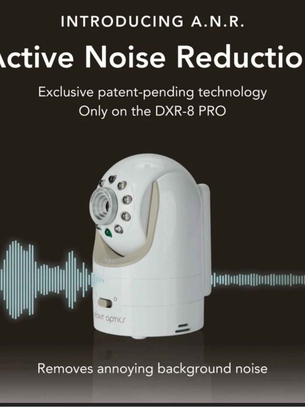 Infant Optics DXR-8 Video Baby Monitor - White and Beige